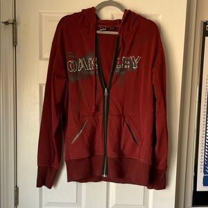 Men’s Oakley Red Hoodie